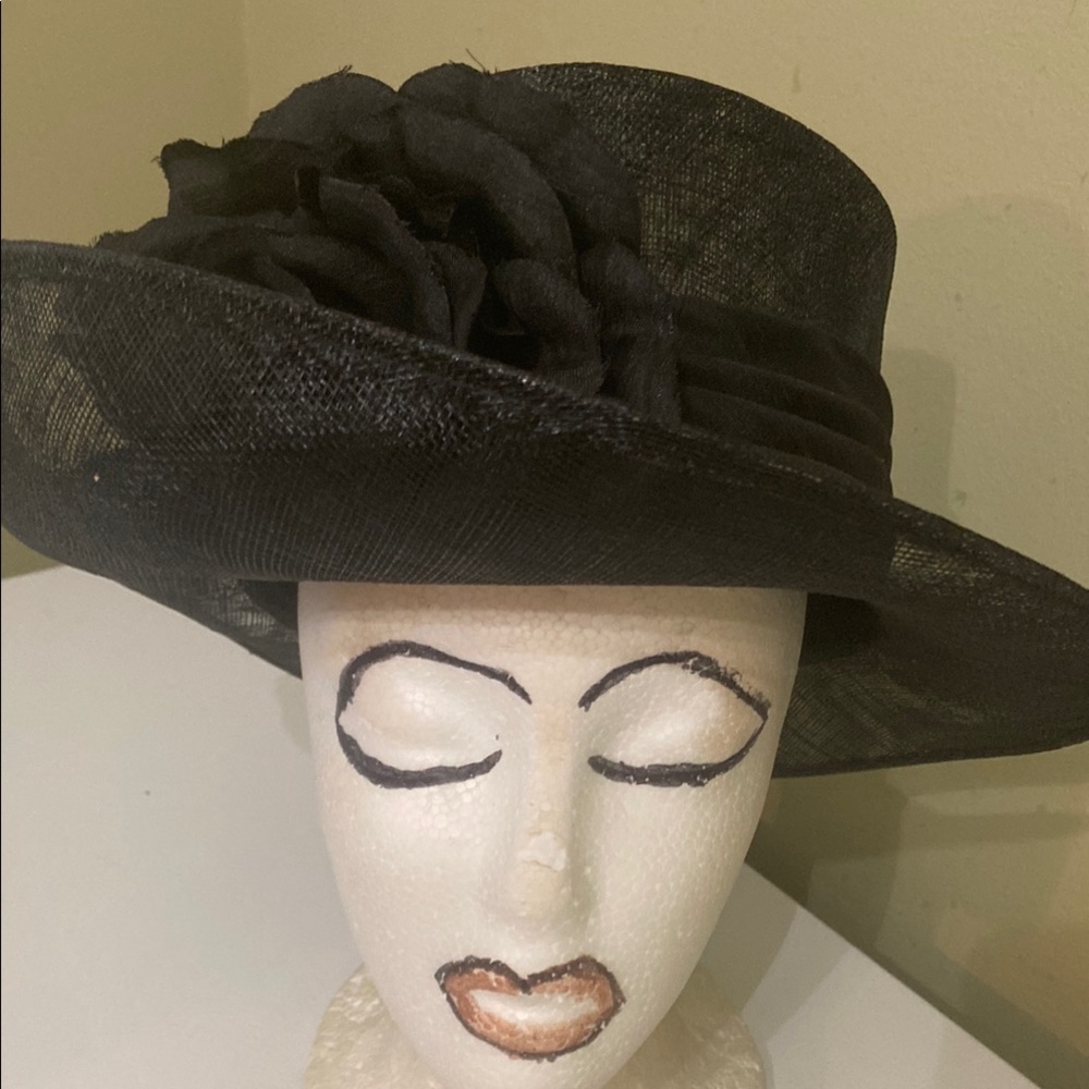 NWOT Black Dress/Church Hat by Giovannio